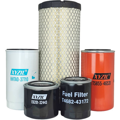 Solid Spare Maintenance Filter Kit Fit for Kioti Compact Tractor CK2610H HST CK2610CHSE