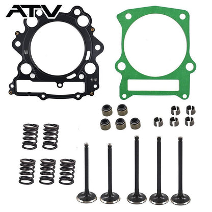Solidspare CYLINDER INTAKE EXHAUST VALVES Fits for YAMAHA RAPTOR 660R YFM660R 4X4 2001-2005