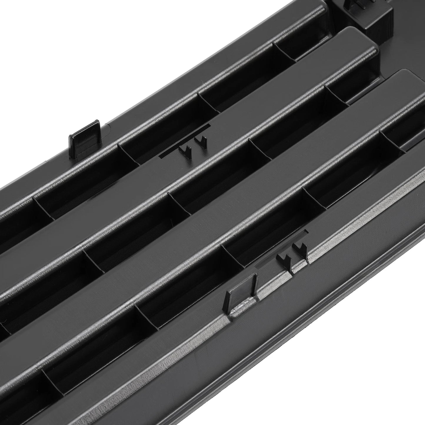 For 2015 2016 2017 Ford F150 Front Bumper Cover Lower Grille Trim Panel Black