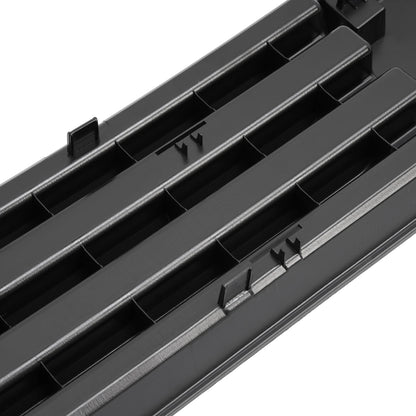 For 2015 2016 2017 Ford F150 Front Bumper Cover Lower Grille Trim Panel Black