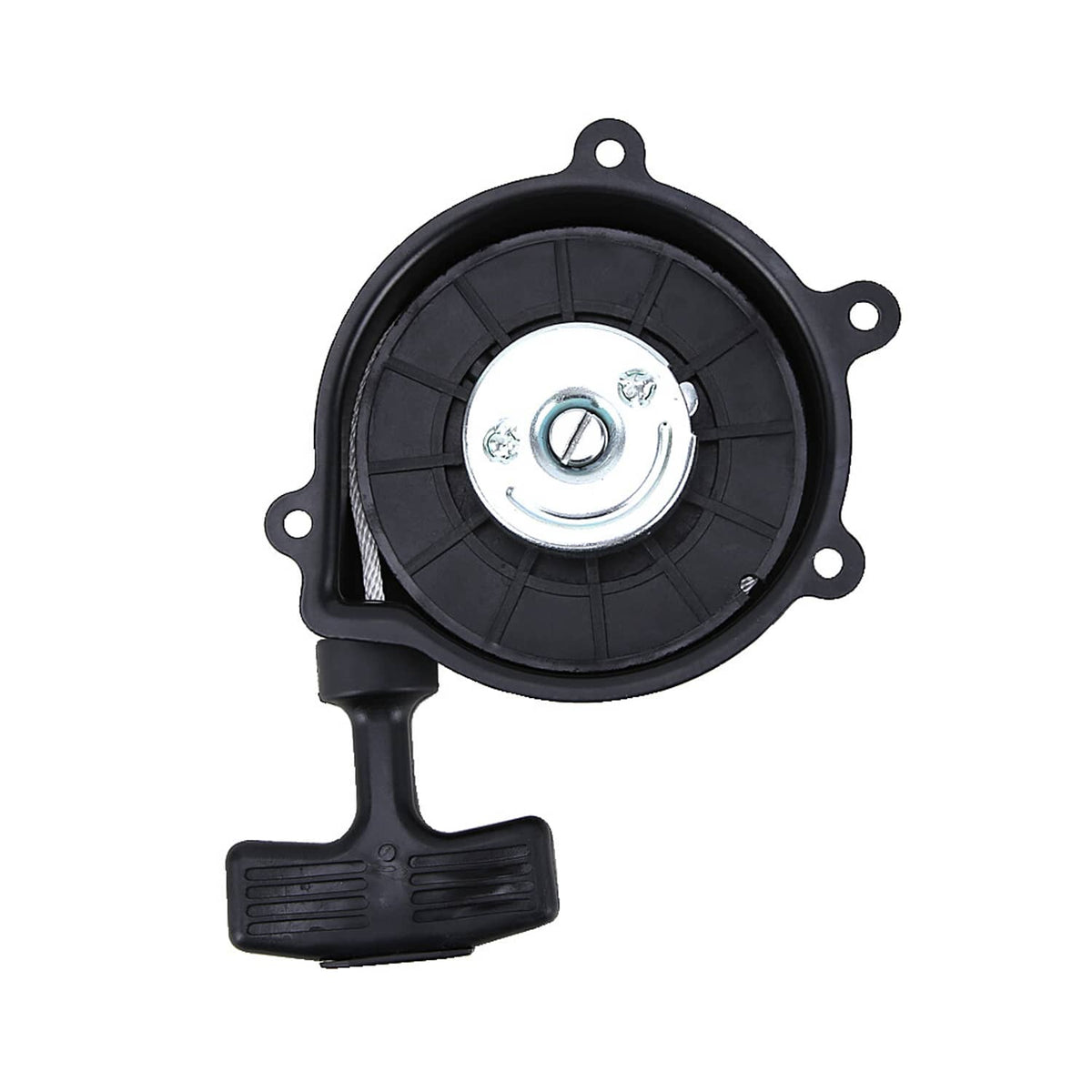 Solidspare Brand New Pull Starter Recoil Start Black For 2000-2006 Honda Rancher 350 TRX350