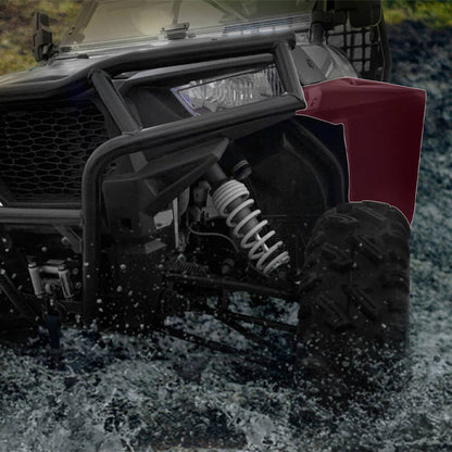 Solidspare Wide Front Fender Flares For 2014-2023 Polaris RZR XP 4 1000 S Turbo S 2881985