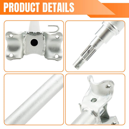 Solidspare 1PE-F3813-00-00 Steering Stem Shaft Assembly for Yamaha Raptor YFM700RSE 2007-12