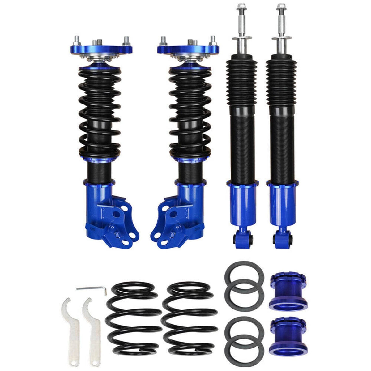 Solidspare Coilovers Suspension Kit For 2006-11 Honda Civic Adjustable Height Struts Shocks