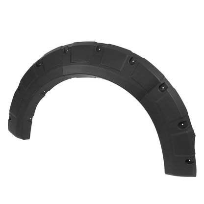 Solid Spare Pocket Rivet Fender Flares Kit Textured For 2018-2020 Ford F150 F-150 Plastic
