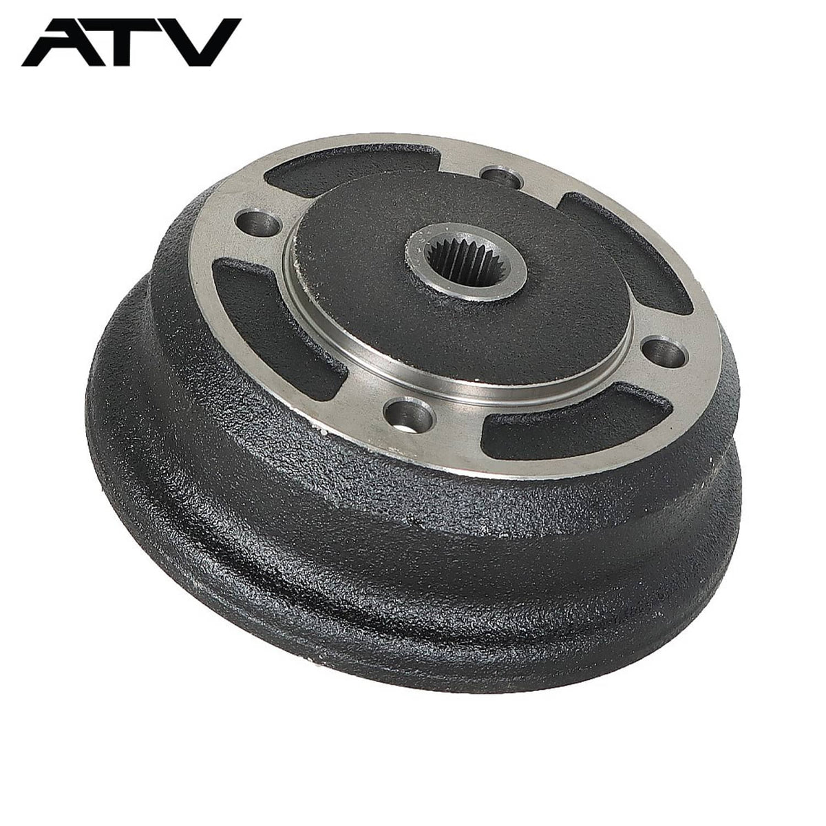 Solidspare 41038-1345 41038-0034 REAR BRAKE DRUM FOR KAWASAKI MULE 3000 3010 4000 4010 USA