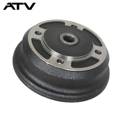 Solidspare 41038-1345 41038-0034 REAR BRAKE DRUM FOR KAWASAKI MULE 3000 3010 4000 4010 USA