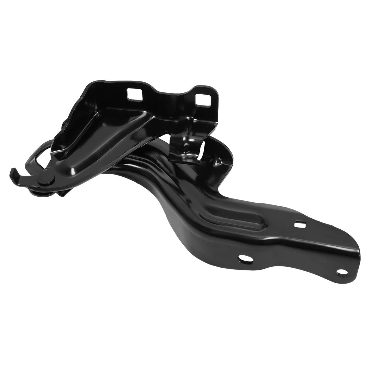 Solid Spare For 2013-2018 Nissan Altima Sedan 4Dr Hood Hinges Primed Black LH & RH Pair Set