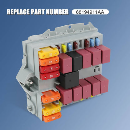 Solidspare Intelligent Power Power Distribution Center For 68305538AB Without A/C