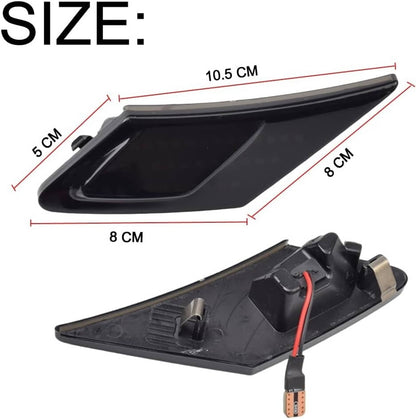 Solid Spare 2x Smoked LED Side Marker Turn Signal Lights For Subaru BRZ Scion FRS 86 Toyota