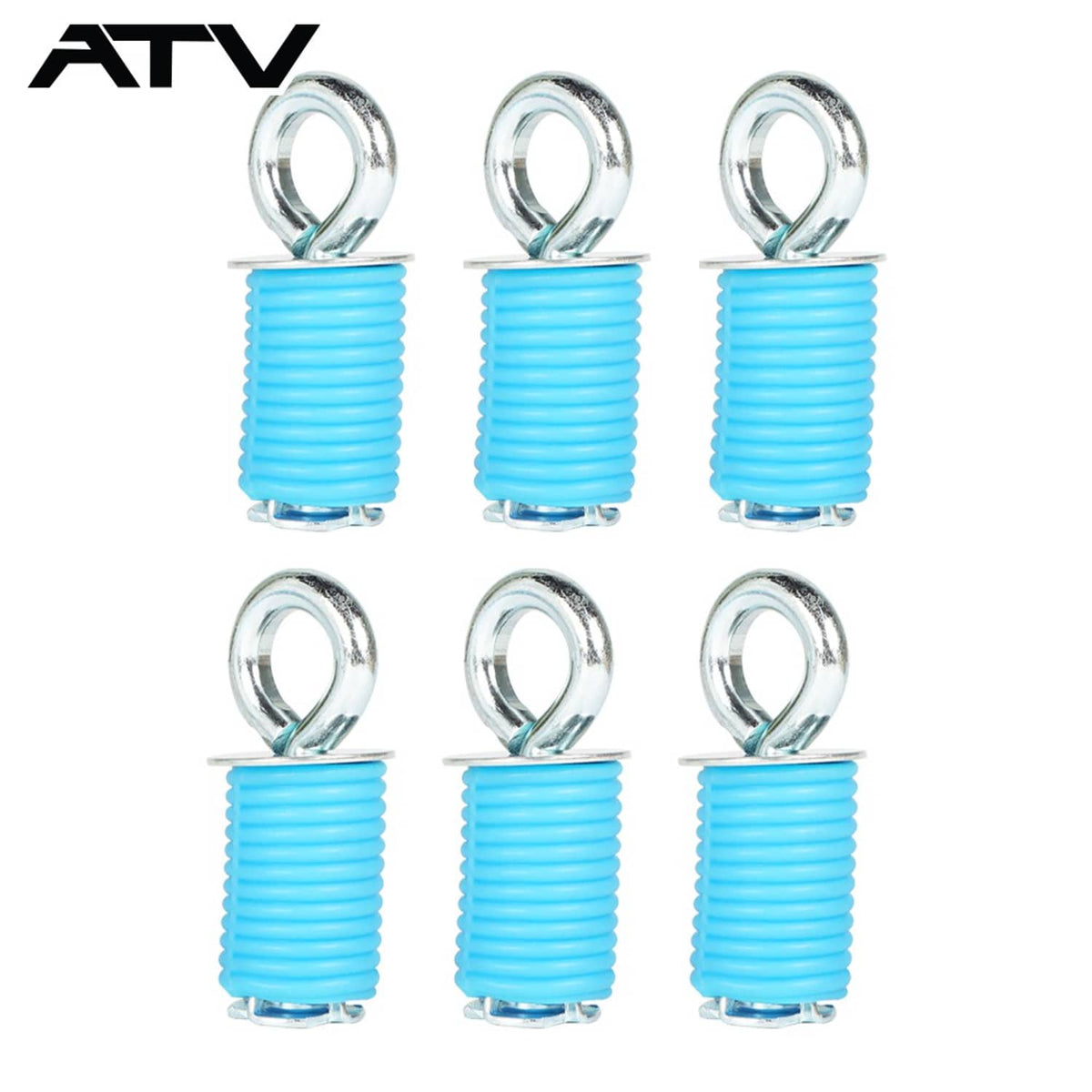 Solidspare Generic 6x For Polaris RZR Lock & Ride Tie Down Anchor Cargo Hook For Sportsman