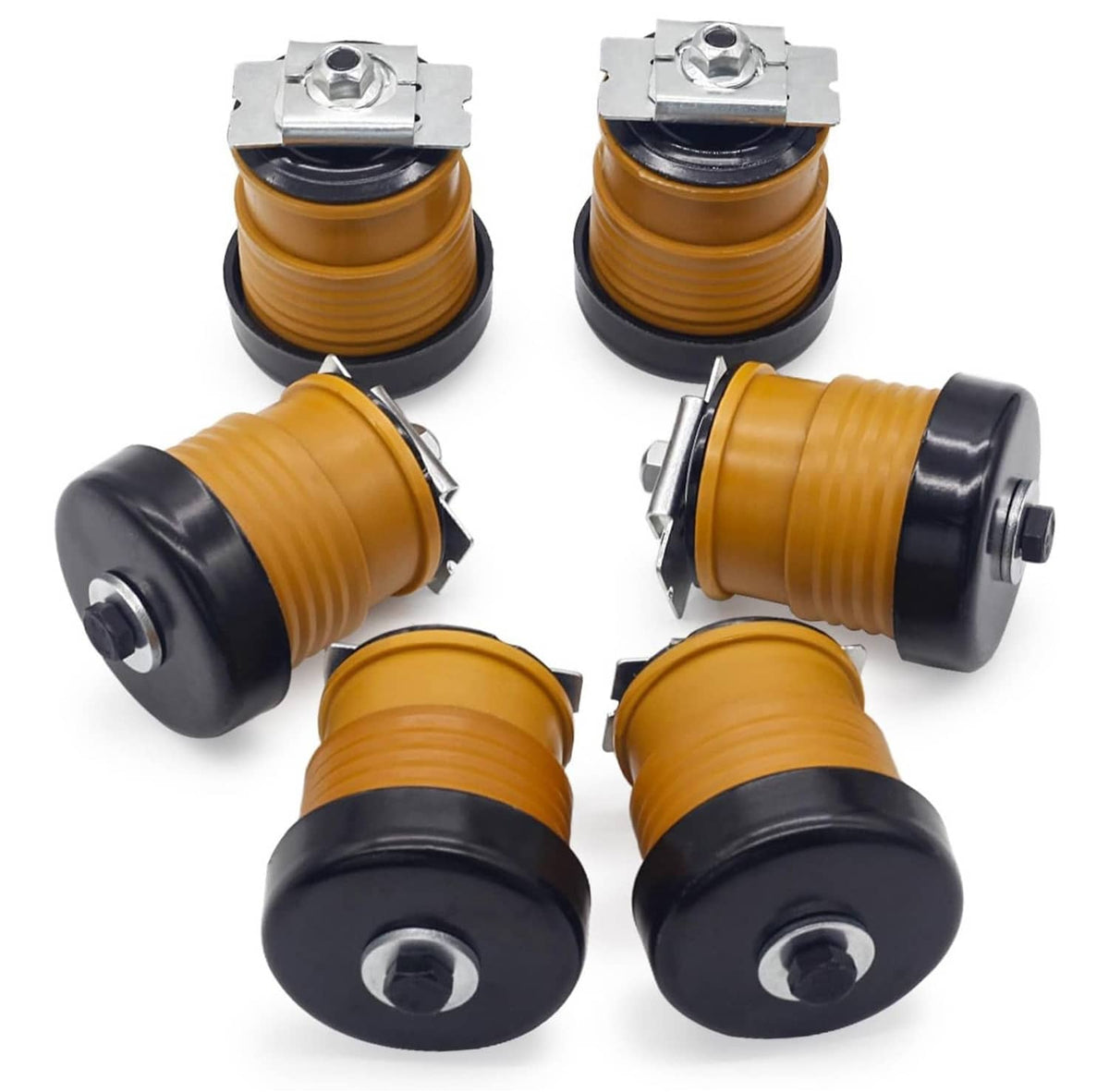 Solid Spare 6PCS Body Mount Bushing for 08-16 Ford F250 F350 F450 F550 Super Duty 924-066 US