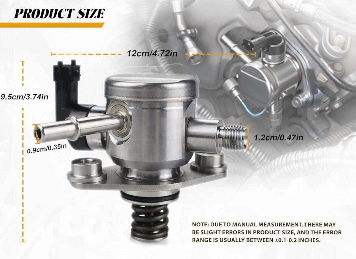 Solidspare High Pressure Fuel Pump For 2011-2016 Chevrolet Equinox 2.4L EP1028,12639694