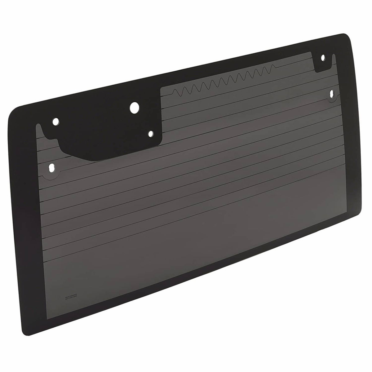 Solid Spare Fits Jeep Wrangler 2&4 Door 2007-10 Rear Back Heated Window Tempered Glass Dark