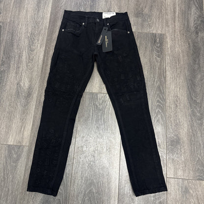 Kids FWRD DENIM & CO. Denim Jean - Jet Black Sz 12 Fit 1 Slim New with Tag