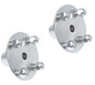 (2) 4" x 4" Axle Hub 1" to 3/4" Step-Down for 1005 Rims 8"x7", 18" x 8.50-8 Kart