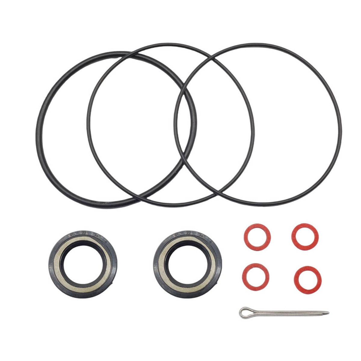 Solid Spare Yamaha Lower Unit Oil Seal Kit 93101-22067 90430-08003 30 40 50 60 HP Outboard