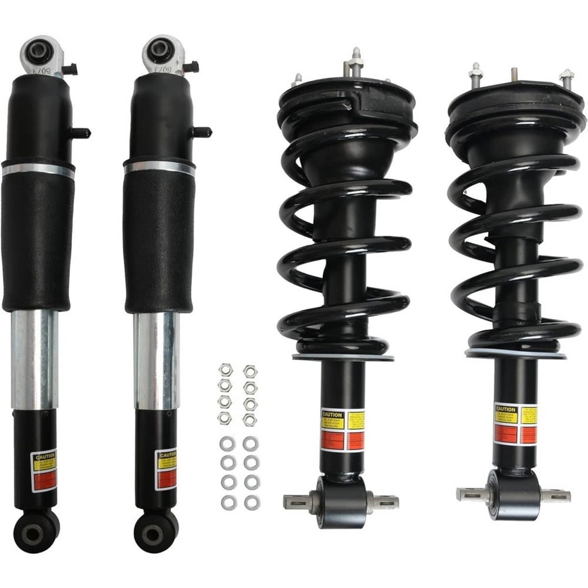Solidspare 4Pcs Front Rear Shock Struts w/Magneride For 2007-2014 Cadillac Chevrolet GMC