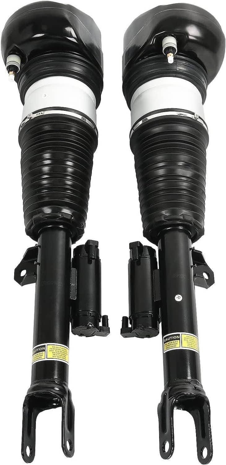 Solidspare 2Pcs Front Air Suspension Shock Struts For 2016-2022 BMW 740i 750i 750Li G11 G12