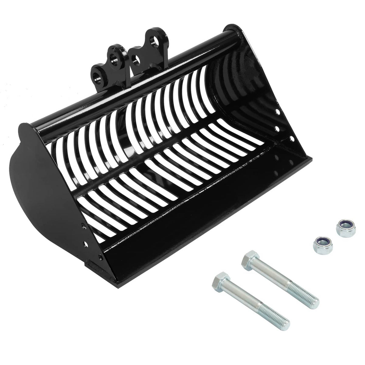 Solidspare 600mm Mud Bucket Mini Excavators Digger Screening Skeleton Attachment