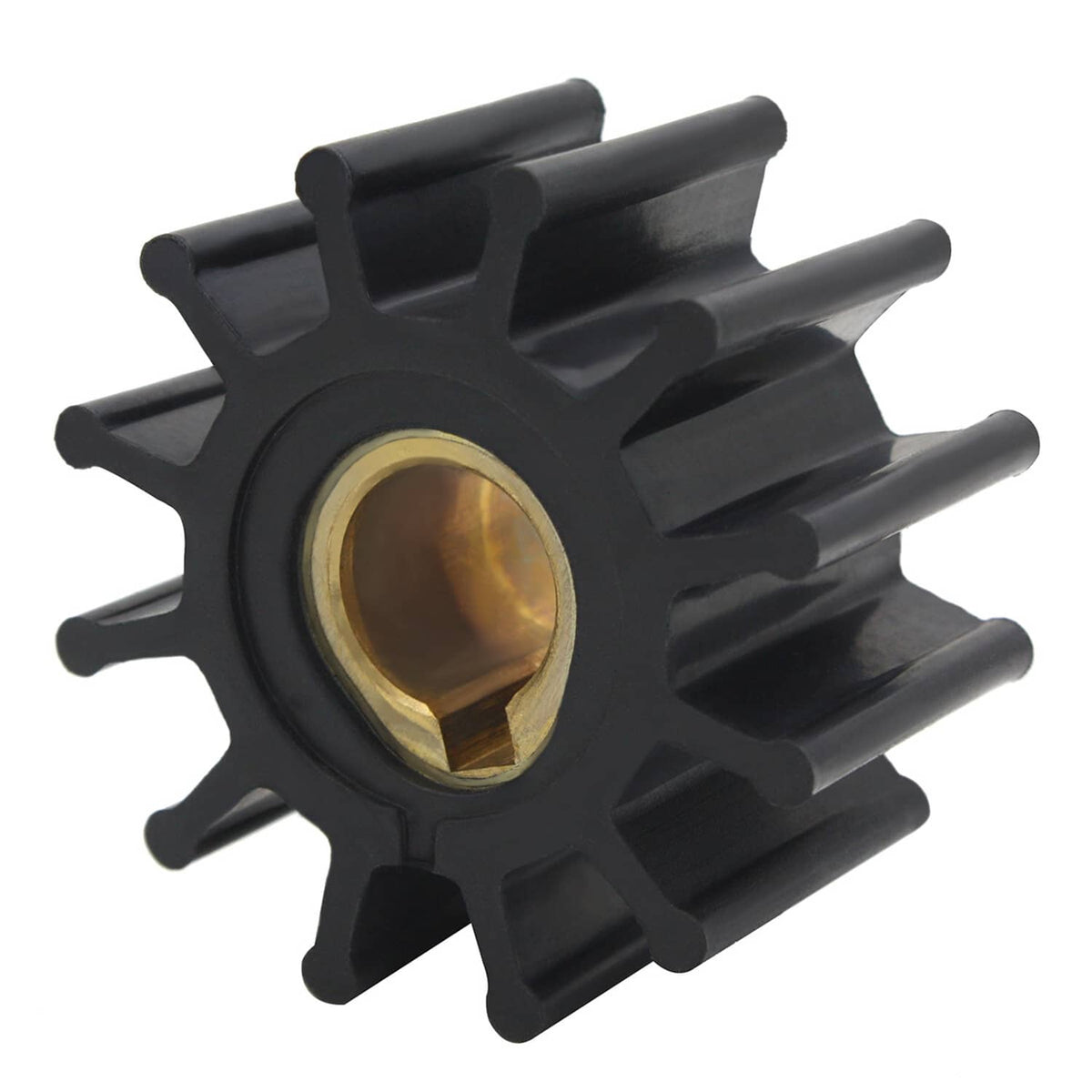 Solid Spare Johnson 09-801B Impeller Jabsco 4568-0001 Sierra 18-3075 Volvo 875575 500108