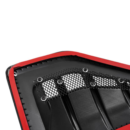Solid Spare Air Fender Vents For 2021-2025 Ford F-150 F150 Front Driver Passenger Side