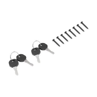Solidspare For Yamaha Drive2 Drive 2 2017-Up Black Golf Cart Dashboard Dash Cover W/Key