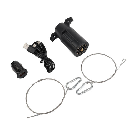 Solidspare Wireless Magnetic Trailer Lights – Rechargeable LED TailLight Kit For Trailer