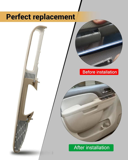 Solidspare Front Driver Side Door Armrest Repair Beige 80995 For 2010-2014 Tahoe Silverado