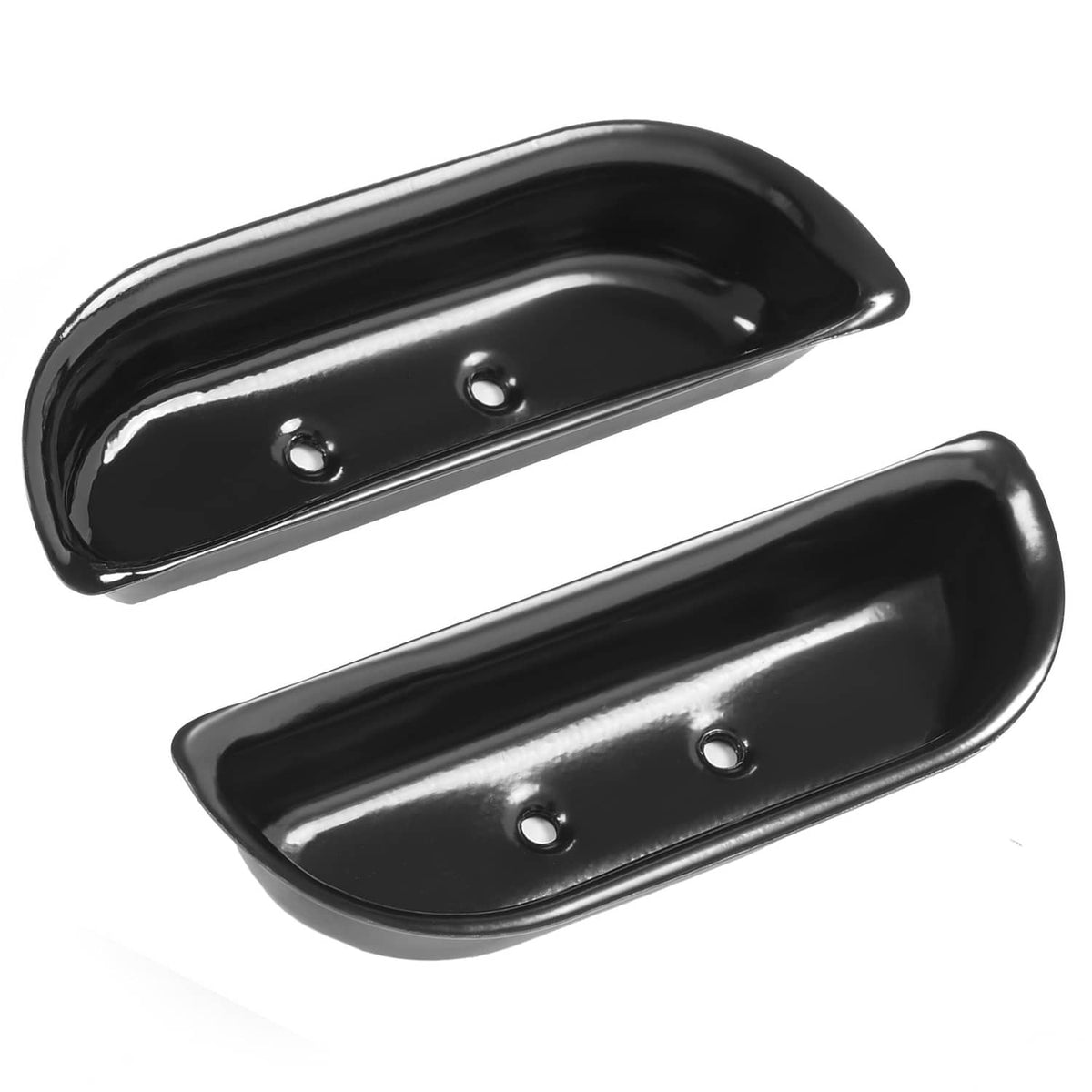 Solid Spare Fits 1973-1979 Ford F100 F150 F250 & 78-79 Bronco Steel Door Handle Cups Pair