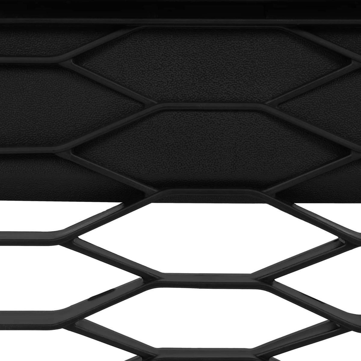 Solid Spare For Ford Explorer 2016-2019 Front Bumper Lower Grille Black Plastic Insert