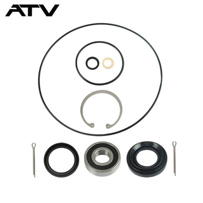 Solidspare For Honda Rancher 420 TRX420 2x4 4x4 Rear Brake Drum Bearing Seals Kit 2014-2023