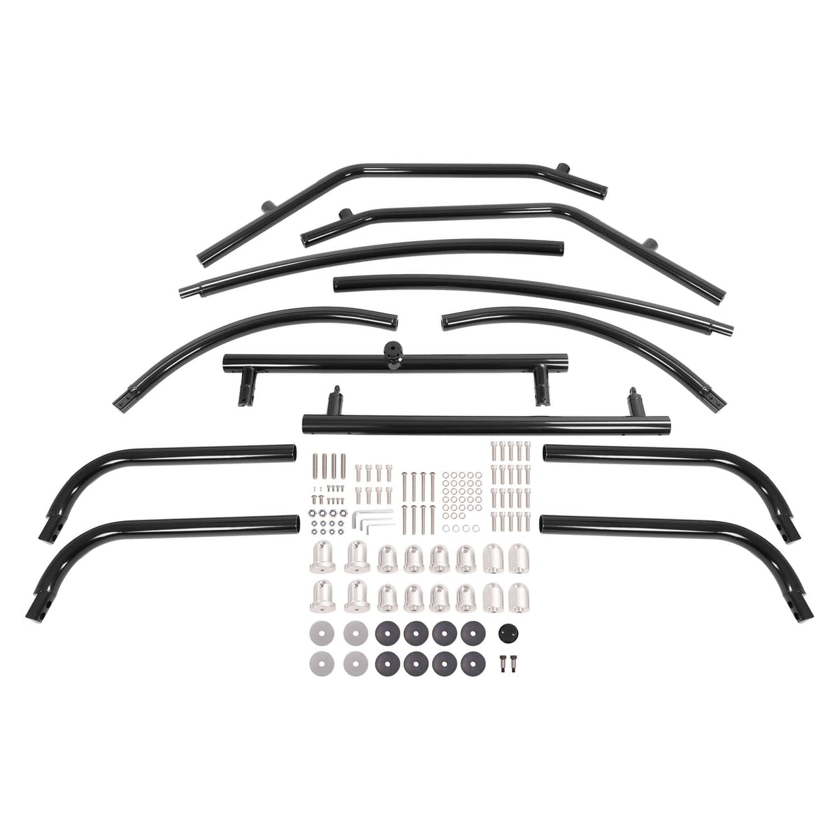 Solidspare Aluminum Wakeboard Tower Tube For universal Boat 74"-102" wide easy installation