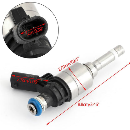 Solidspare 4Pcs Fuel Injectors 06H906036G For Audi A4 TT VW Jetta Golf CCTA 2.0T Turbo