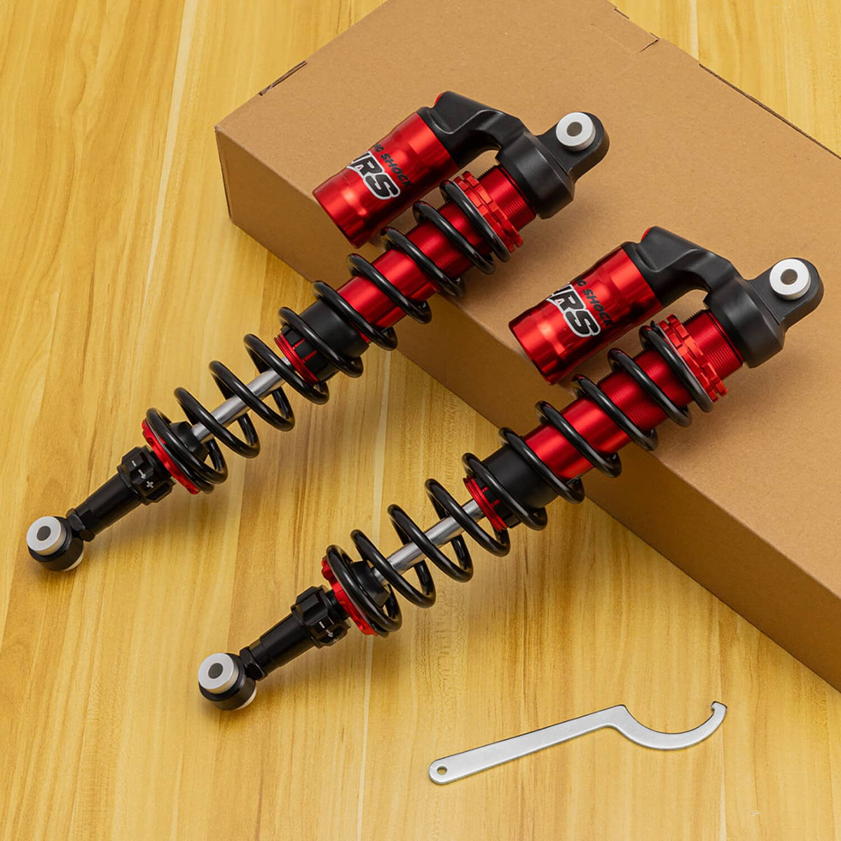 Solidspare PERFORMANCE 16.5" REAR AIR SHOCKS ABSORBERS SET FOR POLARIS RANGER RZR 170 UTV