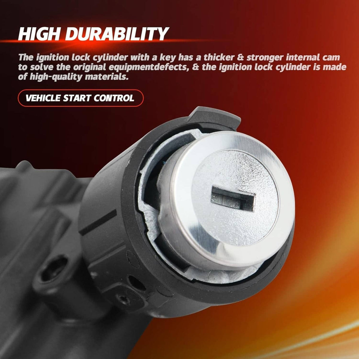 Solidspare Ignition Switch Housing Lock Cylinder W/2 Keys For 2008-2011 Ford Focus Escape