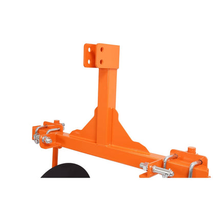 Solidspare 48" Adjustable Disc Bedder Disc Harrow For Cat 1 Tractors Steel 3 Point