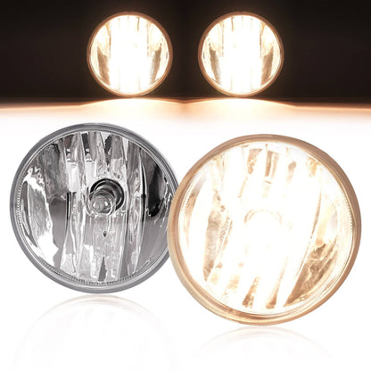 Solid Spare Clear Lens Fog Light Lamps w/Bulbs LH &RH For Chevy Colorado 2007-2022 #15839896