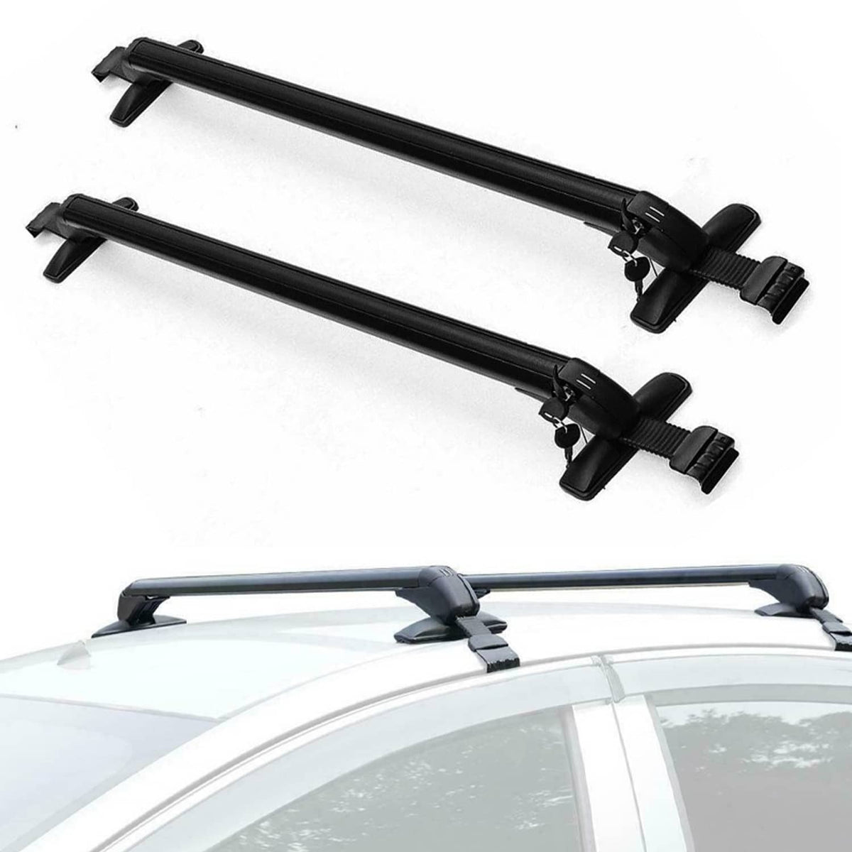 Solidspare For Toyota Corolla Hatchback Car Top Roof Rack Cross Bar Luggage Cargo Carrier