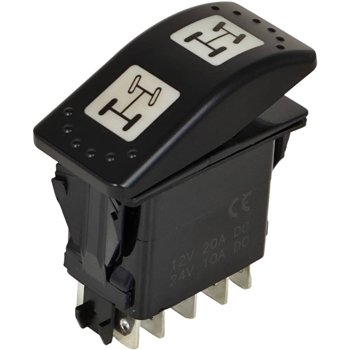 Solid Spare Four Wheel Drive Switch 710001737 for Can-Am Commander 800 & 1000 4X4 Maverick