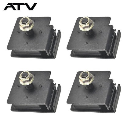 Solidspare FRONT&REAR ENGINE MOUNT RUBBER DAMPER Kit for YAMAHA GRIZZLY YFM660 2002-2008