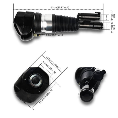Solidspare 2Pcs For BMW 7 Series G11 G12 740i 750i EDC xDrive Front Air Suspension Struts