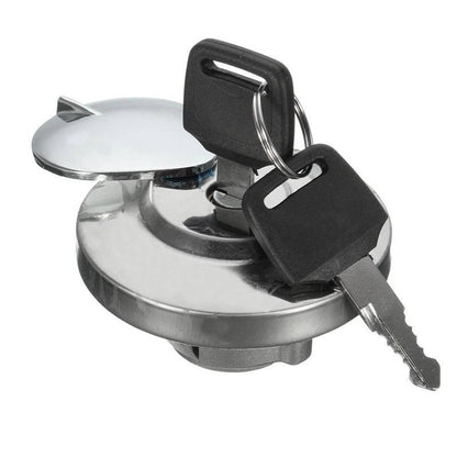 Solidspare Fuel Gas Tank Cap Cover Key for Honda Shadow Rebel Magna For V Star 650 1100