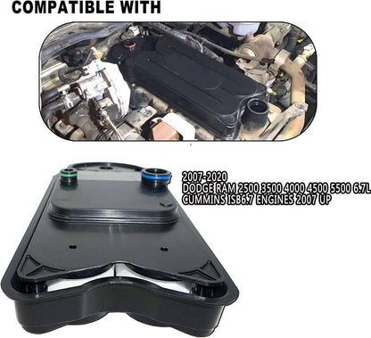 Solidspare For Mopar 68002433AC Cummins Filter Crankcase Breather Element RAM 2500 3500 6.7