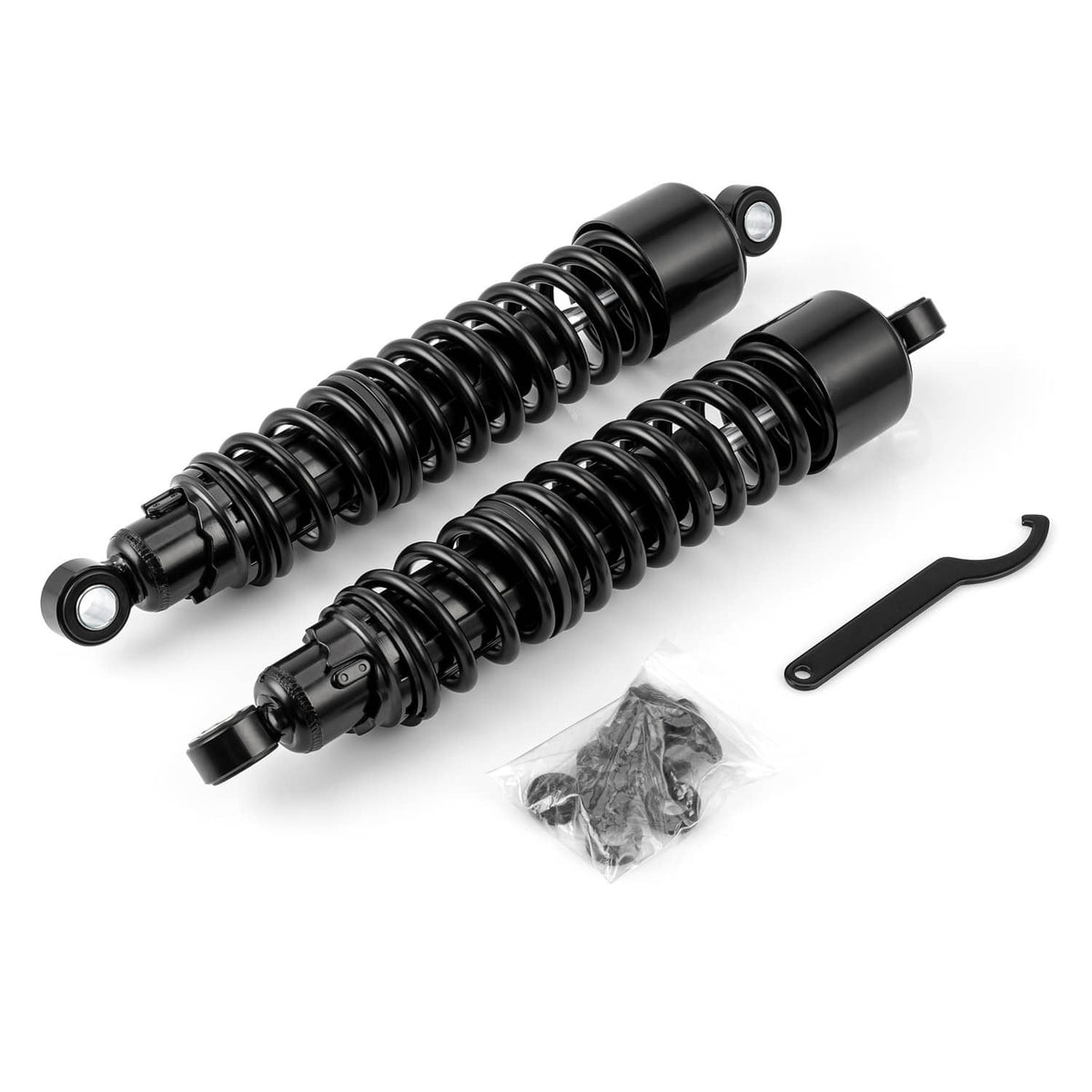 Solidspare 2Pcs Heavy Duty 15" Rear Shocks Absorber For Harley Road Street Electra Glide