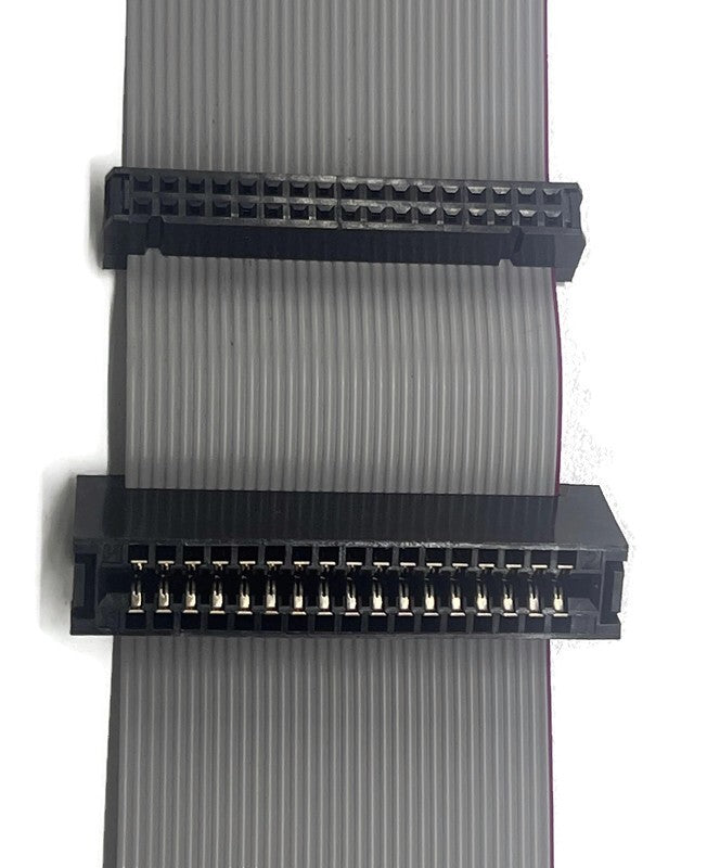 24" 2ft Universal 34-Pin Floppy Drive Ribbon Cable for 3.5" and/or 5.25" Drives