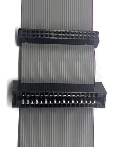 24" 2ft Universal 34-Pin Floppy Drive Ribbon Cable for 3.5" and/or 5.25" Drives