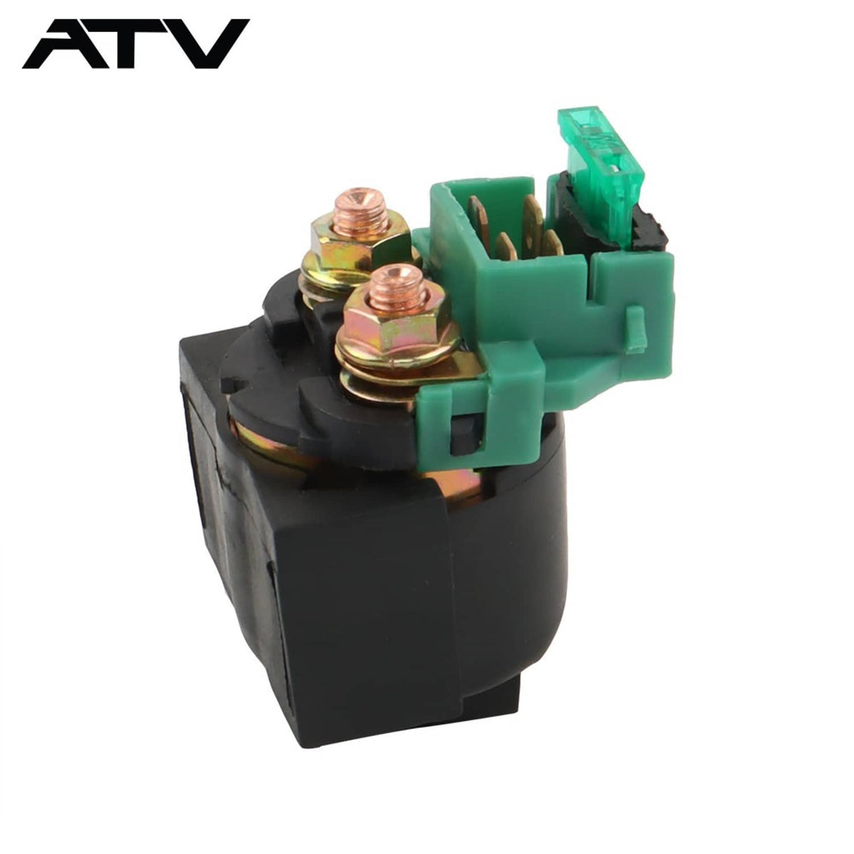 Solidspare Ignition Coil + CDI &Starter Solenoid Relay For Kawasaki Bayou 220 KLF220A 96-02