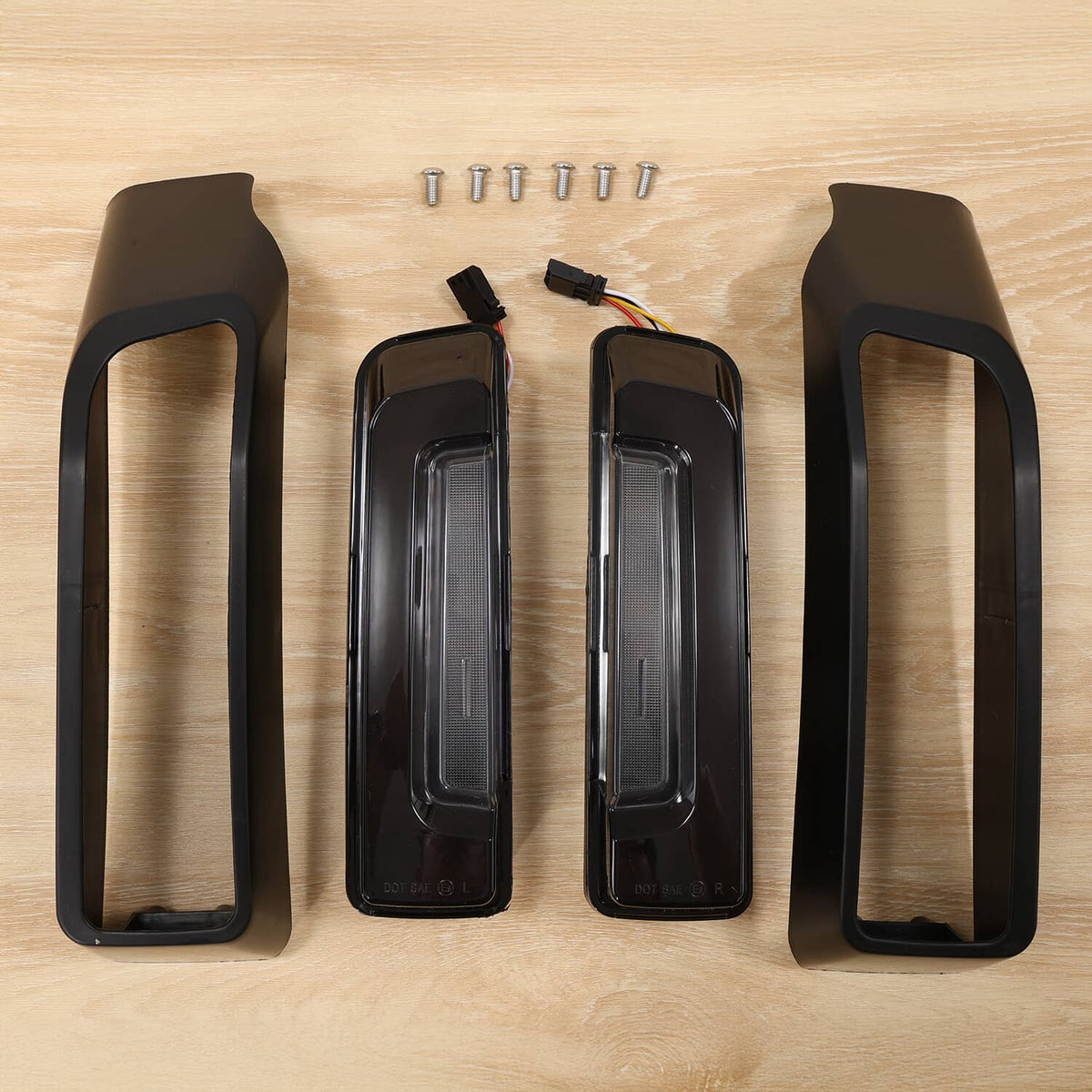 Solidspare Rear Fender LED Saddlebag Side Light For Harley Street Glide/ Road Glide 24-25