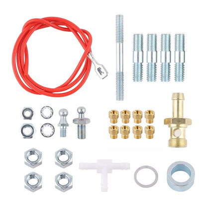 Solidspare 4 Barrel Carburetor Street Warrior 0-80457S for Holley 4160 Performance 600 CFM
